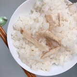 だしパックで作る松茸ご飯